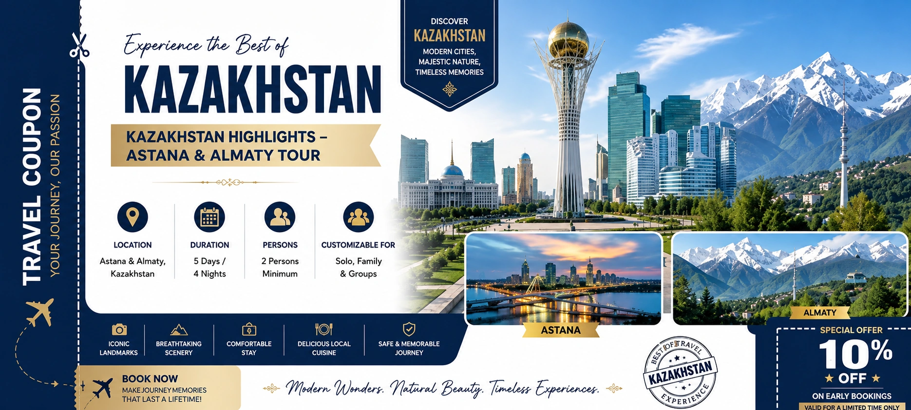 Kazakhstan Highlights  Astana  Almaty Tour